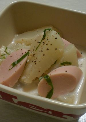 かぶのミルク煮-レシピのメイン写真