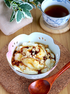 レンジで簡単!ヘルシーお豆腐みるくもち-レシピのメイン写真