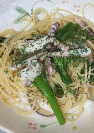 イカセニョールパスタ瀬戸内レモオリ仕立て-レシピのメイン写真