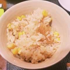 รูปของ コーンバターご飯