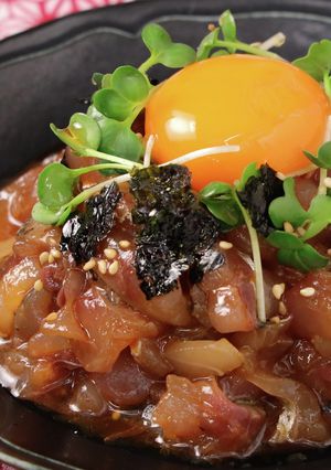 あじの韓国風ユッケ-レシピのメイン写真