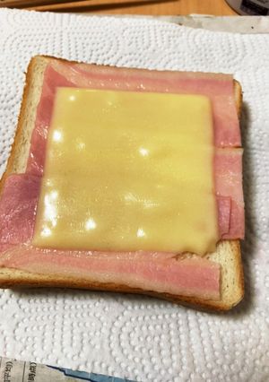 【簡単】限界チーズベーコントースト-レシピのメイン写真
