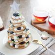 こめココパンケーキで作るツリーケーキ