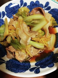春キャベツと豚肉のさっと煮-レシピのメイン写真