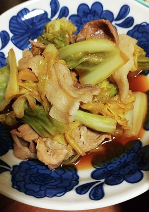 春キャベツと豚肉のさっと煮-レシピのメイン写真