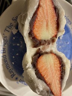 切り餅でいちご大福!-レシピのメイン写真