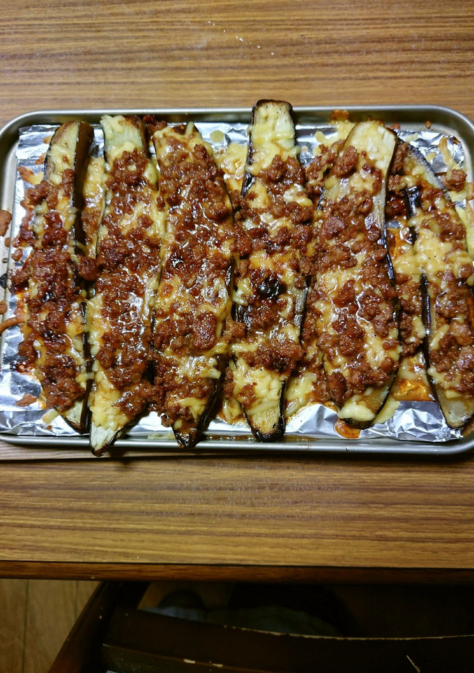 ヨウサマの減塩肉味噌中華風茄子焼き-レシピのメイン写真