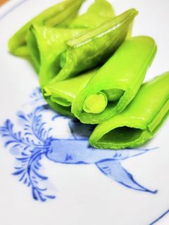 簡単冷凍ストック・塩蒸しスナップエンドウ-レシピのメイン写真