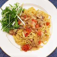 รูปของ ツナと野菜のフレッシュパスタ