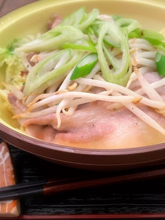 おひとりさま用♡簡単豚しゃぶ蒸し-レシピのメイン写真