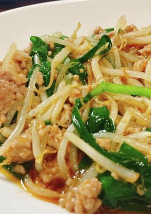 とろっとピリ辛☆肉もやし-レシピのメイン写真