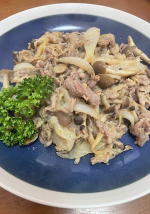 油不使用！簡単健康、塩麹味噌の熟成豚炒め-レシピのメイン写真