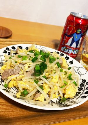 もやし魚醤炒め-レシピのメイン写真