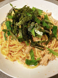 明太子クリームパスタ-レシピのメイン写真