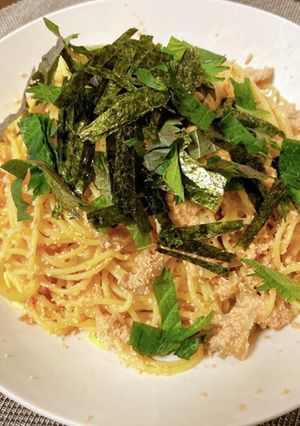明太子クリームパスタ-レシピのメイン写真