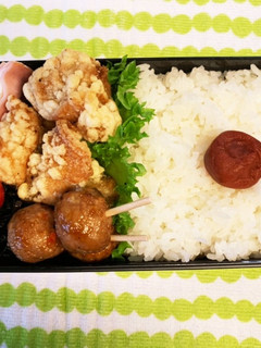 中学生男子 部活前のお弁当3/23-レシピのメイン写真