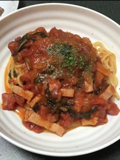 カットトマト缶で簡単パスタ-レシピのメイン写真