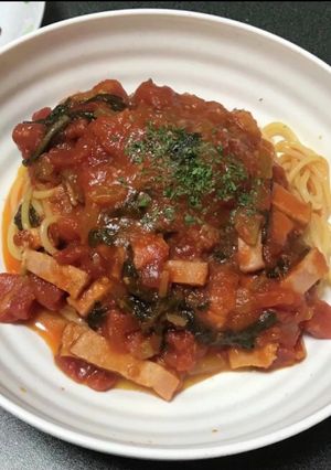 カットトマト缶で簡単パスタ-レシピのメイン写真