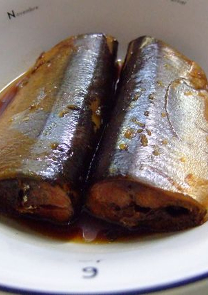 骨までいただく秋刀魚の煮付け-レシピのメイン写真