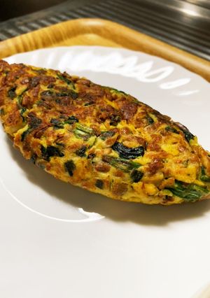 更年期に負けない納豆オムレツ-レシピのメイン写真
