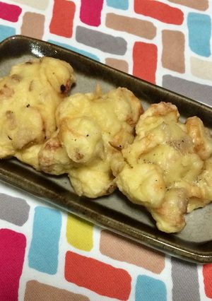 超簡単☆ふわふわ豆腐のメンマかき揚げ♪♪-レシピのメイン写真