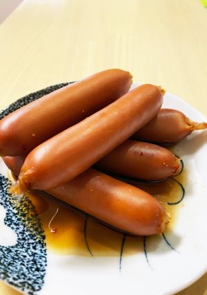 5分！お弁当おかず醤油ウインナー-レシピのメイン写真