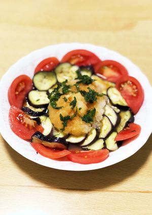 茄子と大根おろしの簡単サラダ-レシピのメイン写真