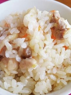 なべで簡単炊き込みご飯-レシピのメイン写真
