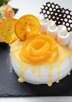 黄色のグラサージュ-レシピのメイン写真