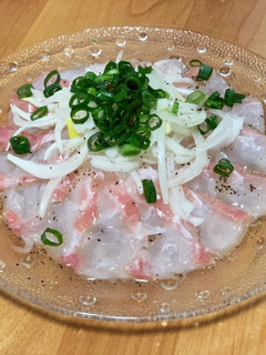 かんたん華やか!鯛のカルパッチョ-レシピのメイン写真