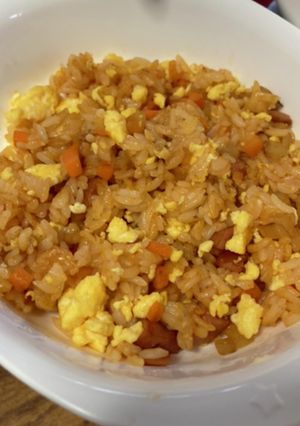幼児食　チャーハン風オムライス-レシピのメイン写真