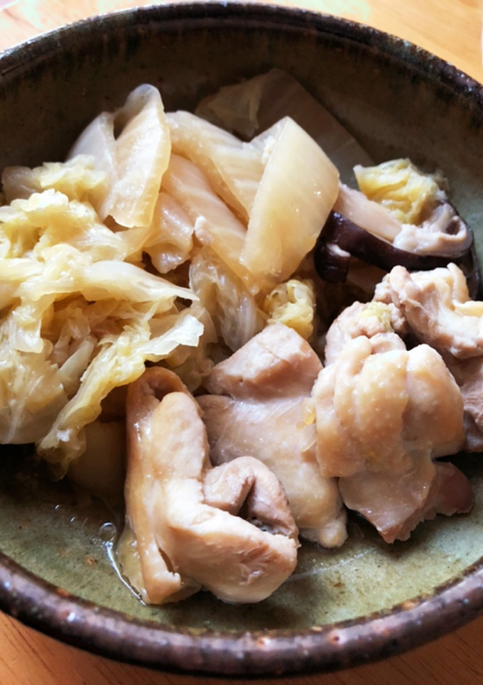 白菜と手羽先の煮物-レシピのメイン写真