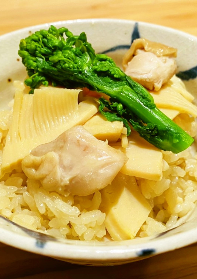 たけのこと鶏の炊き込みご飯-レシピのメイン写真