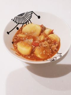 かぶのトマトひき肉あんかけ-レシピのメイン写真