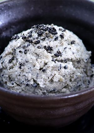 ［糖質制限］簡単！豆腐の黒ごまアイス-レシピのメイン写真