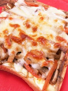 きんぴらごぼうトースト-レシピのメイン写真