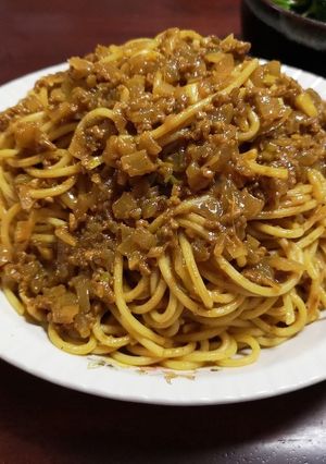 カレースパゲティー-レシピのメイン写真
