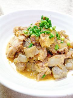 圧力鍋で☆豚軟骨の味噌煮-レシピのメイン写真