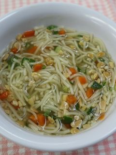 離乳食後期★納豆そうめん-レシピのメイン写真