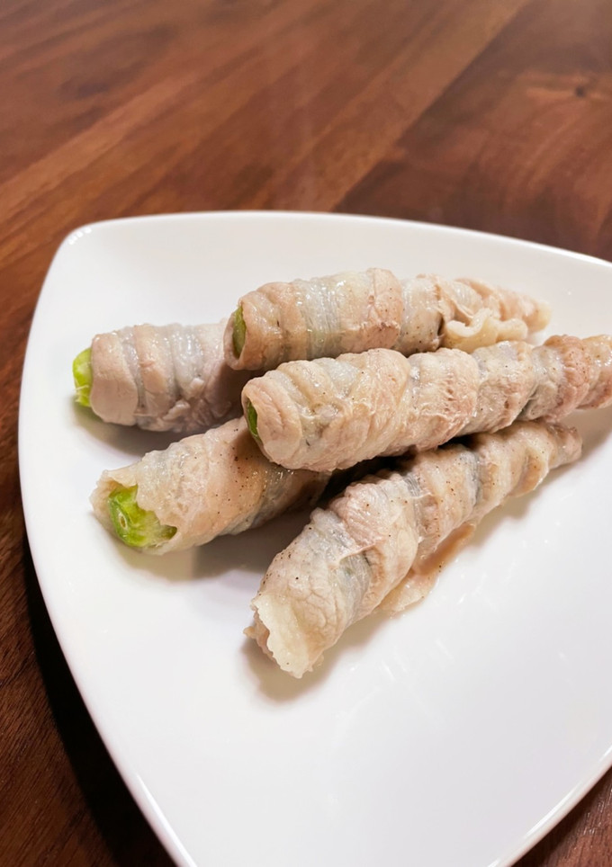 オクラの豚肉巻き-レシピのメイン写真