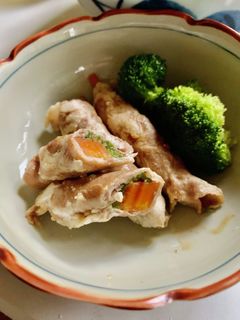 冷めても美味しい彩り野菜の豚肉巻き-レシピのメイン写真