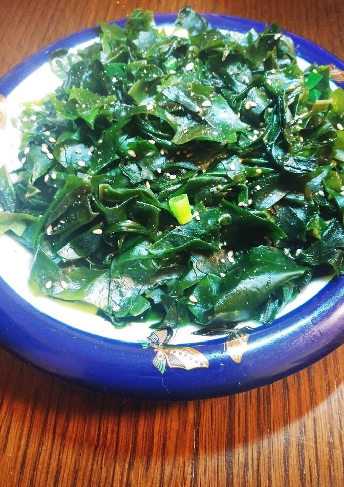 簡単☆わかめのごま油炒め-レシピのメイン写真