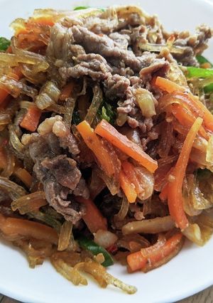 下味なし！ずぼらチャプチェ-レシピのメイン写真