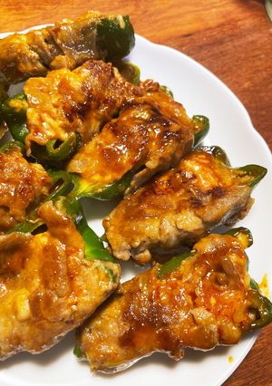 ピーマンキムチーズの肉巻き-レシピのメイン写真