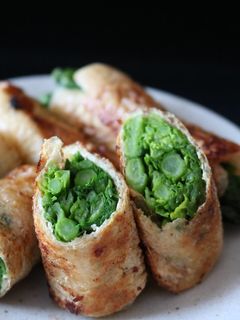 【菜花】油揚げ巻き-レシピのメイン写真