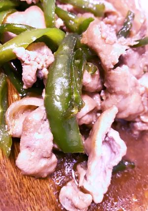 ご飯進む!肉ピーマン!-レシピのメイン写真