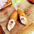 食パンと生クリームで簡単カンノーリ風