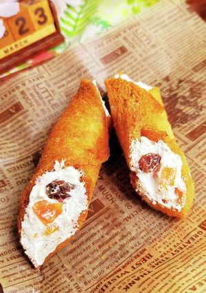 食パンと生クリームで簡単カンノーリ風-レシピのメイン写真