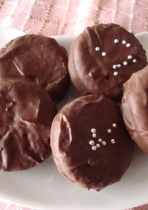 簡単♪チョコがけクリームチーズサンド２種-レシピのメイン写真