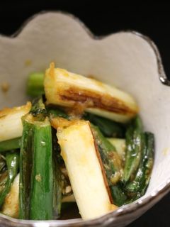 【長ネギ】ぬた(酢味噌)焼き-レシピのメイン写真